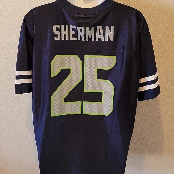 NFL Seattle Seahawks 25 Jersey Sherman Youth apparel XL 18-20 - Picture 5 of 13